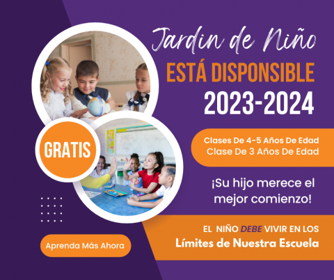 Preschool Available for 2023 - 2024