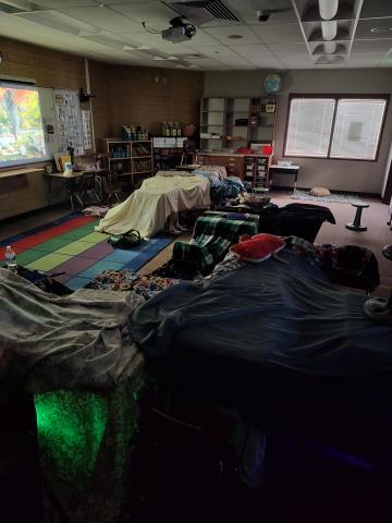 Camping Day in Mrs. Wafford's Class