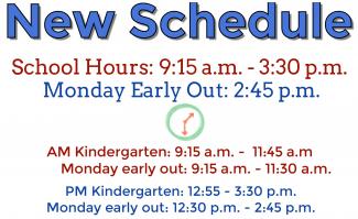 New Schedule (Summer Hours)