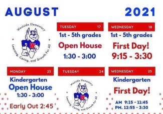 August Important Dates