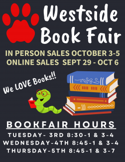 Scholastic Book Fair: September 14 - 22